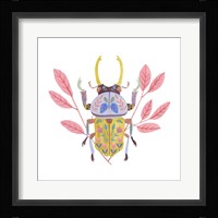 Floral Beetles II Framed Print