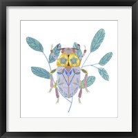 Floral Beetles III Framed Print