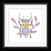 Floral Beetles IV Framed Print