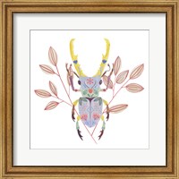 Floral Beetles V Fine Art Print