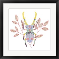 Floral Beetles V Fine Art Print