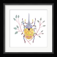 Floral Beetles VI Framed Print