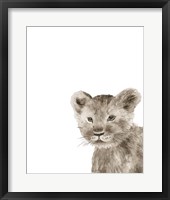 Safari Animal Portraits I Framed Print
