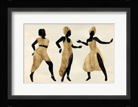 Celebration Dance II Framed Print