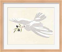 Olive Branch Dove I Fine Art Print
