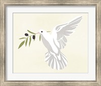 Olive Branch Dove II Fine Art Print