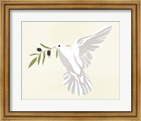Olive Branch Dove II Fine Art Print