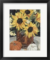 Sunflower Vase I Framed Print