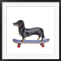Pups on Wheels II Fine Art Print