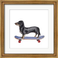 Pups on Wheels II Fine Art Print