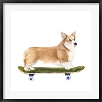 Pups on Wheels III Fine Art Print