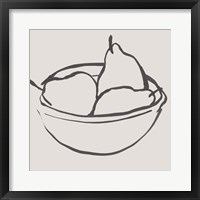 Simple Pear II Fine Art Print