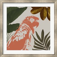 Graphic Tropical Bird I Fine Art Print
