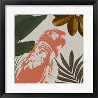 Graphic Tropical Bird I Framed Print