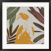 Graphic Tropical Bird II Fine Art Print