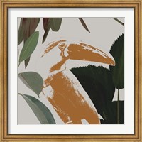 Graphic Tropical Bird III Fine Art Print