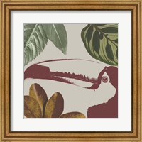Graphic Tropical Bird V Fine Art Print
