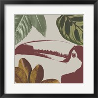 Graphic Tropical Bird V Framed Print