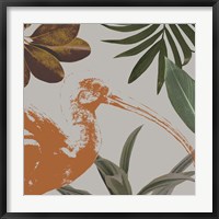 Graphic Tropical Bird VI Fine Art Print