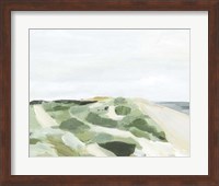 Coastline Greenery I Fine Art Print