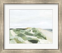 Coastline Greenery I Fine Art Print