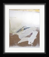 Gold Divided I Framed Print