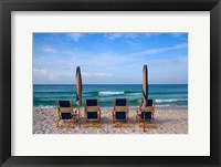 Beach Chairs Fine Art Print