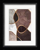 Velvet Shapes 3 Framed Print