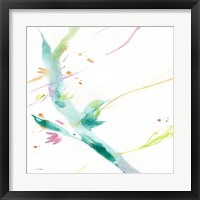 Leaves Of Teal Fine Art Print