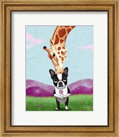 Giraffe Kisses Fine Art Print