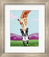 Giraffe Kisses Fine Art Print