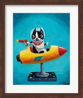 Rocket Blue Fine Art Print