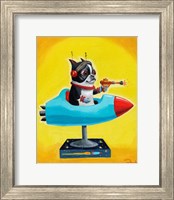 Rocket Yellow Fine Art Print