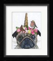 Unicorn Pug Fine Art Print