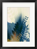 Welcome to the Jungle, Blue 1 Framed Print