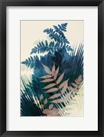 Welcome to the Jungle, Blue 2 Framed Print
