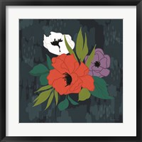 Bright Floral II Framed Print