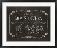 Mom's Kitchen Fine Art Print