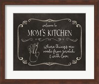 Mom's Kitchen Fine Art Print
