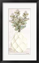 Geometric Vase III Framed Print