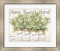 Home Sweet Home Ball Jars Fine Art Print