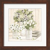 Collection of White Flowers Fine Art Print