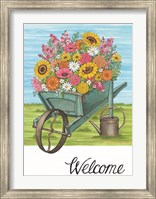 Welcome Wheelbarrow Fine Art Print