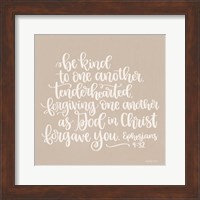 Be Kind to One Another Fine Art Print