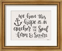 Anchor for the Soul Fine Art Print