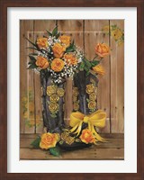 Rosey Cowboy Boots II Fine Art Print
