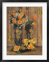 Rosey Cowboy Boots II Fine Art Print