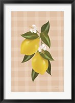 Lemon Botanical II Fine Art Print
