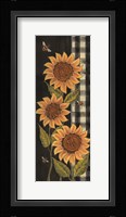 Farmhouse Sunflowers I Framed Print