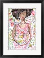 Lady in the Floral Dress Fine Art Print